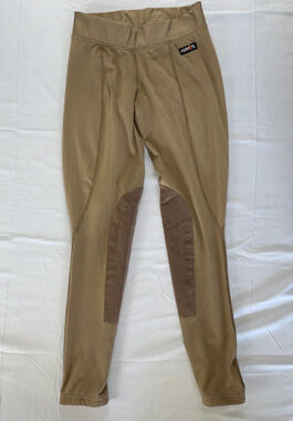 Kerrits Pull On Lightweight Microfiber Breeches, Equestrian Horse Pants. S, Read